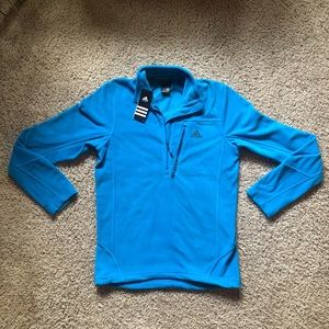 Brand New Adidas Outdoor Performance Sweater Quarter Zip. With Tags